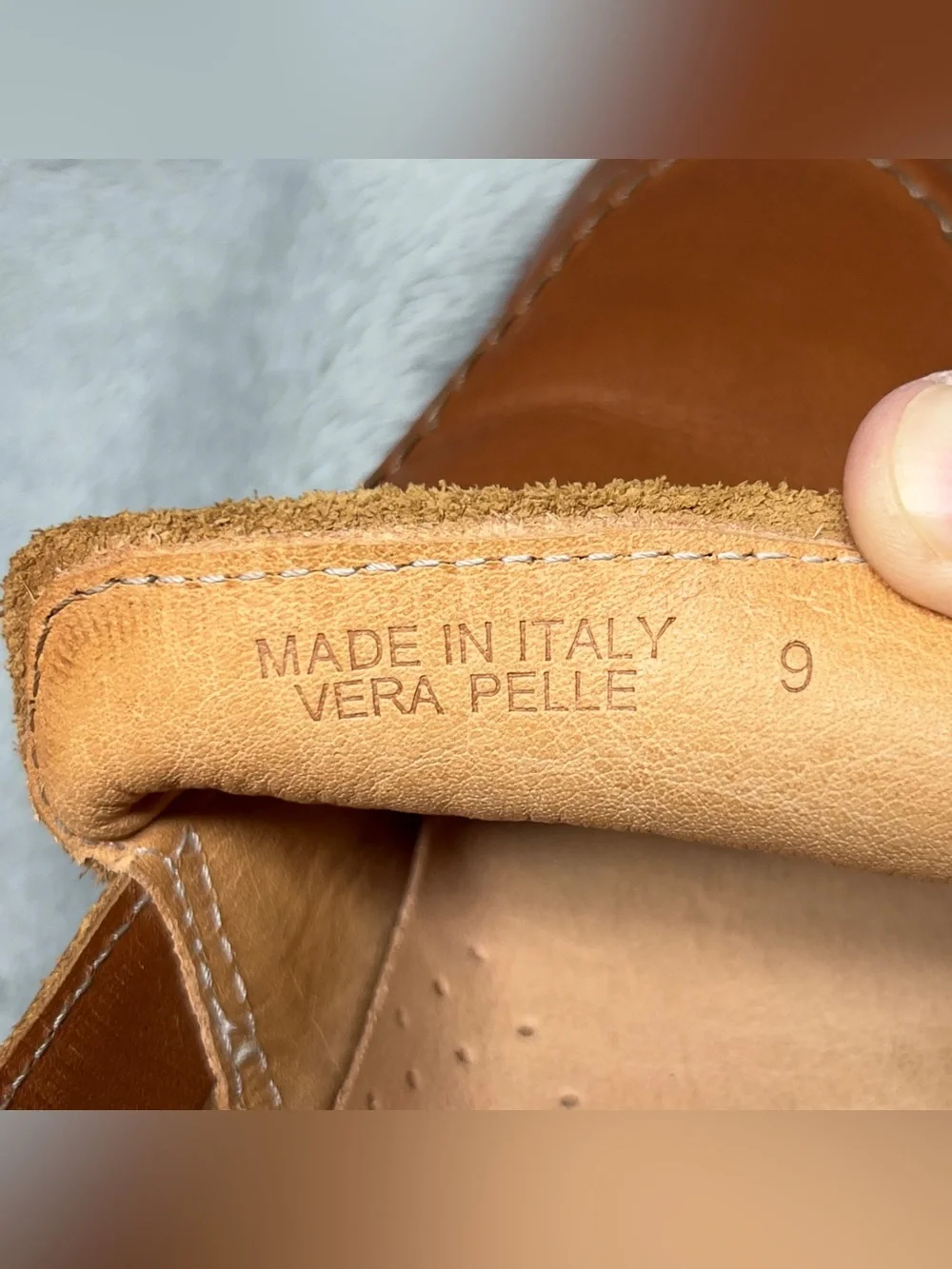 Astorflex Patnoflex Travel Stitch Loafer Men's Size 9 Tan Buffalo Leather Italy